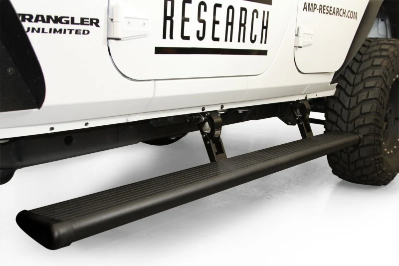 AMP Research 18-24 Jeep Wrangler JL 4DR (Excl. 4XE/Rubicon 392) PowerStep - Black - Image 3