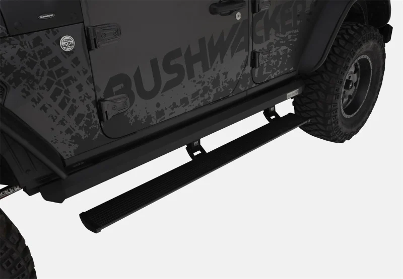 AMP Research 18-24 Jeep Wrangler JL 4DR (Incl. 4XE/Rubicon 392) PowerStep XL - Black - Image 4