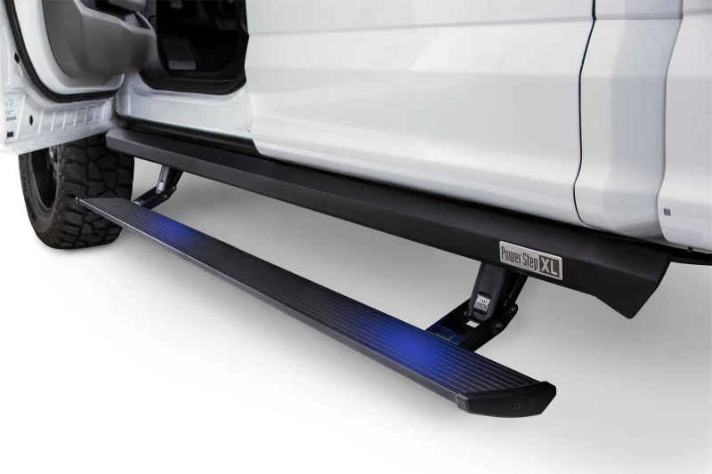 AMP Research 19-22 Ram 1500 Crew Cab PowerStep XL - Black (Incl OEM Style Illumination) - Image 2