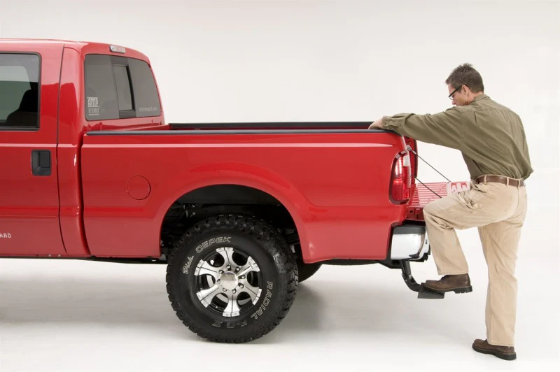 AMP Research 1999-2016 Ford F-250/350/450 BedStep - Black - Image 4