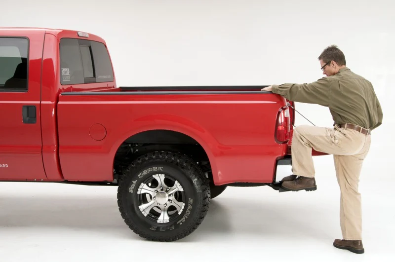 AMP Research 1999-2016 Ford F-250/350/450 BedStep - Black - Image 5