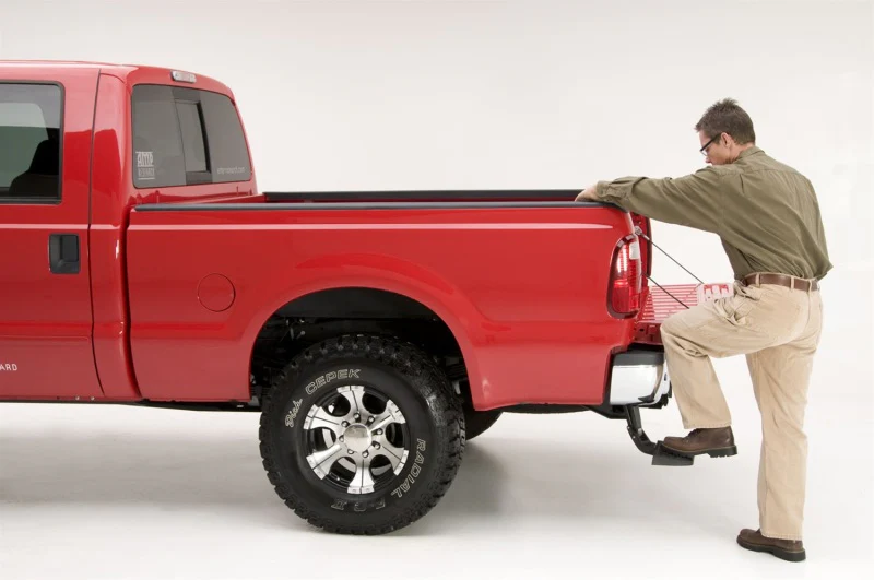 AMP Research 1999-2016 Ford F-250/350/450 BedStep - Black - Image 9