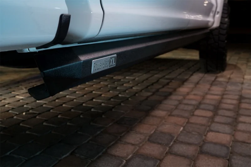 AMP Research 20-23 Chevy Silverado 1500 Crew Cab PowerStep XL - Black (Incl OEM Style Illumination) - Image 2