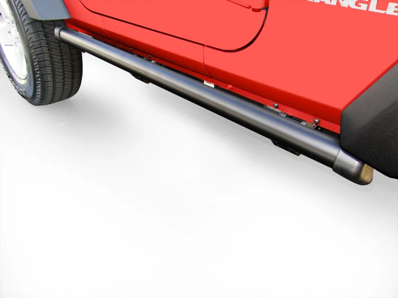 AMP Research 20-24 Jeep Gladiator (Launch/Overlnd/Rubicon/Sport) PowerStep (Incl. 4 Motors) - Black - Image 3