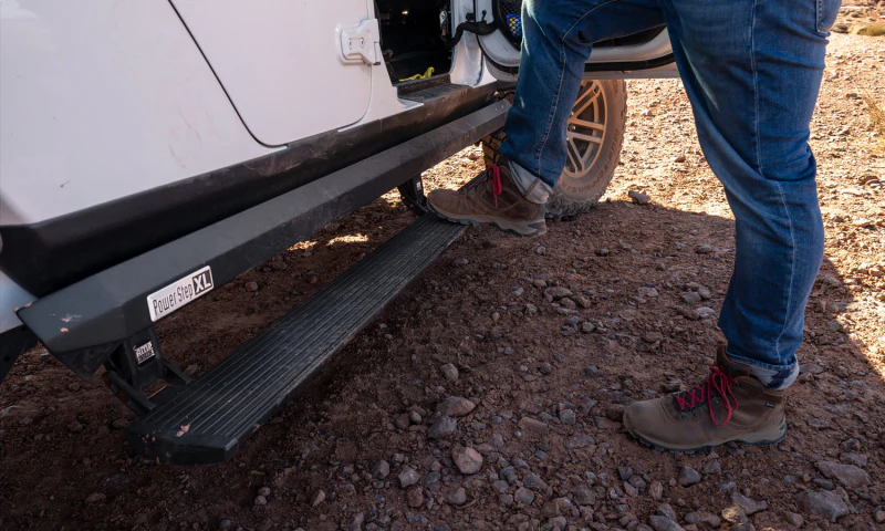 AMP Research 20-24 Jeep JT Gladiator (Launch/Overlnd/Rubicon/Sport/Sport S) PowerStep XL - Black - Image 7