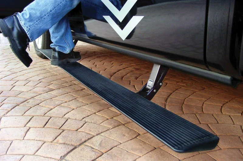 AMP Research 2004-2008 Ford F150 All Cabs PowerStep - Black - Image 6