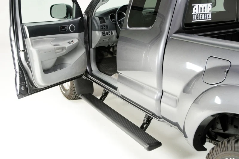 AMP Research 2005-2015 Toyota Tacoma Double Cab PowerStep - Black - Image 2