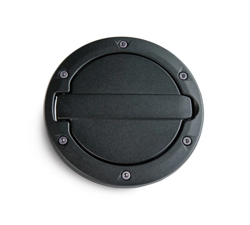 AMP Research 2007-2017 Jeep Wrangler JK 2/4 Door Fuel Door - Black - Image 10