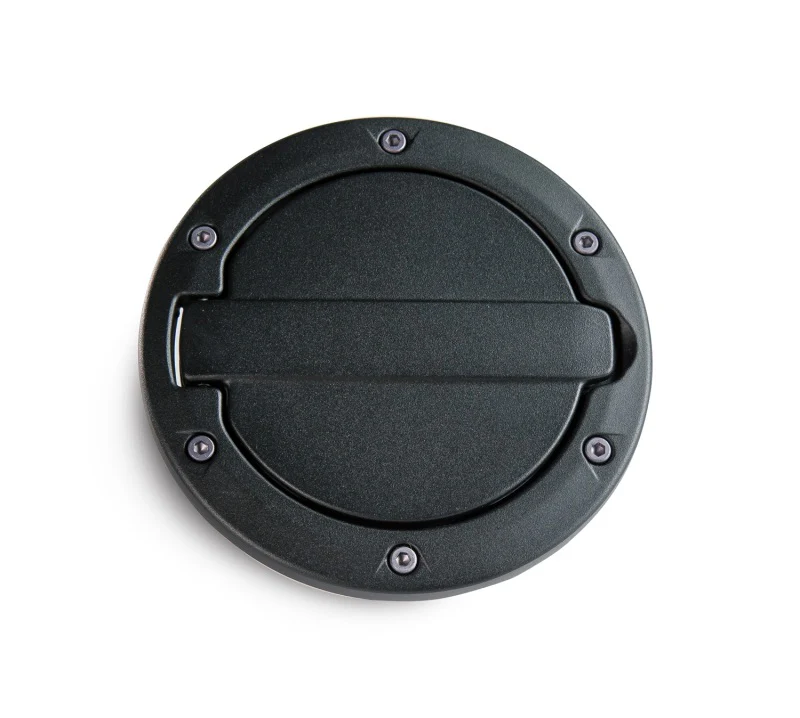 AMP Research 2007-2017 Jeep Wrangler JK 2/4 Door Fuel Door - Black - Image 8