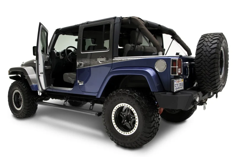 AMP Research 2007-2017 Jeep Wrangler JK 4 Door PowerStep - Black - Image 10