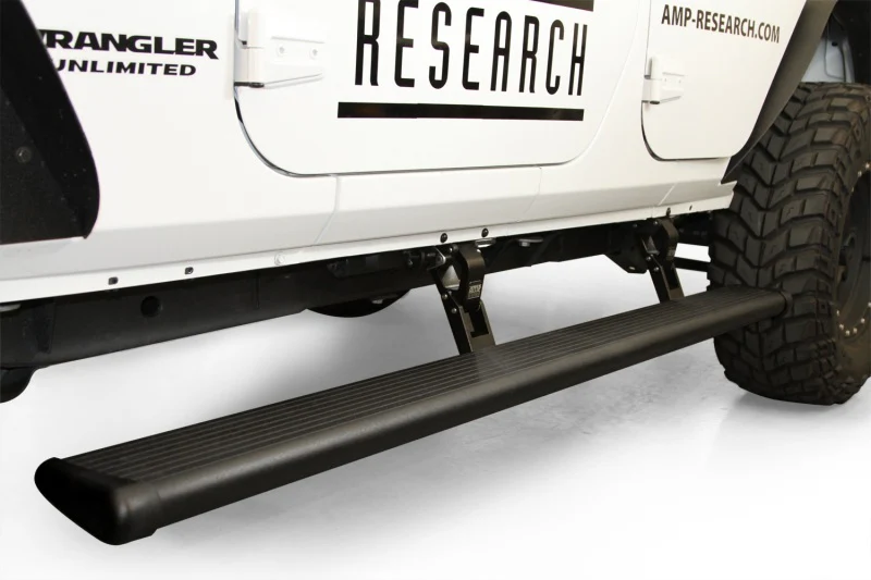 AMP Research 2007-2017 Jeep Wrangler JK 4 Door PowerStep - Black - Image 5
