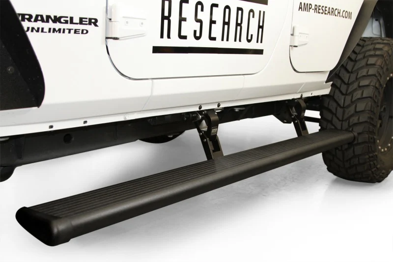 AMP Research 2007-2017 Jeep Wrangler JK 4 Door PowerStep - Black - Image 8