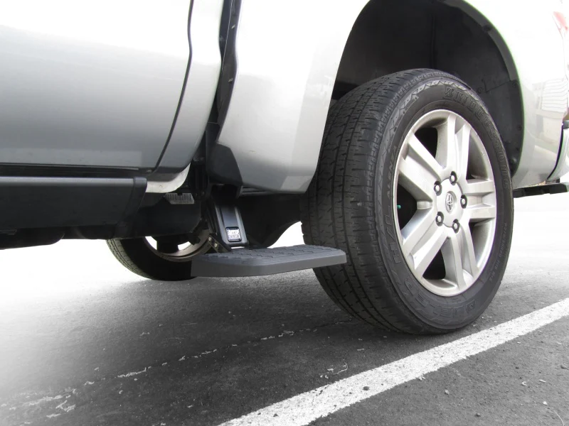 AMP Research 2007-2017 Toyota Tundra Crewmax BedStep2 - Black - Image 4
