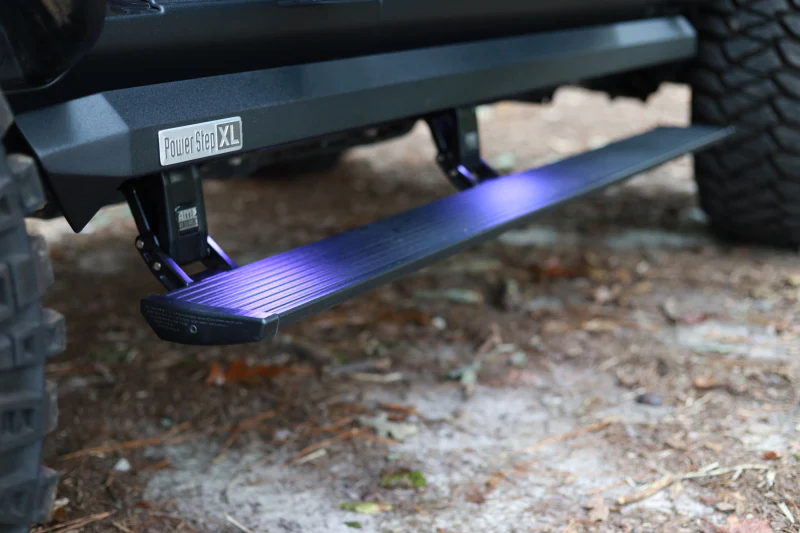 AMP Research 2007-2017 Toyota Tundra Extended Crew Cab (Plug N Play) PowerStep XL - Black - Image 5