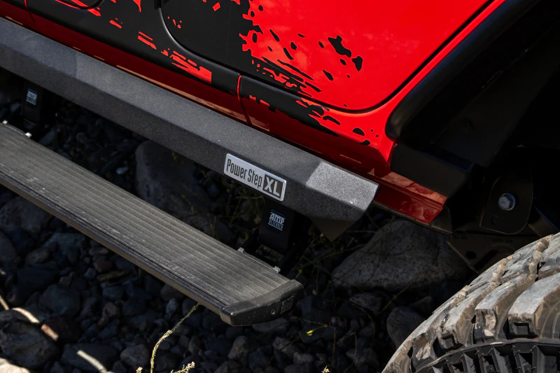 AMP Research 2007-2018 Jeep Wrangler (JK) 2 Door PowerStep XL - Black (Non Plug N Play) - Image 2