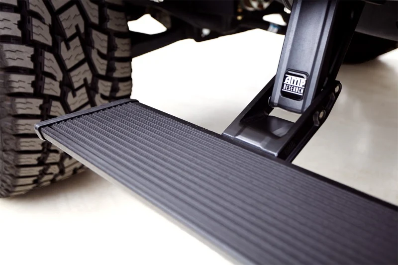 AMP Research 2014-2017 Silverado/Sierra 1500 Extended/Crew PowerStep Xtreme - Black - Image 2