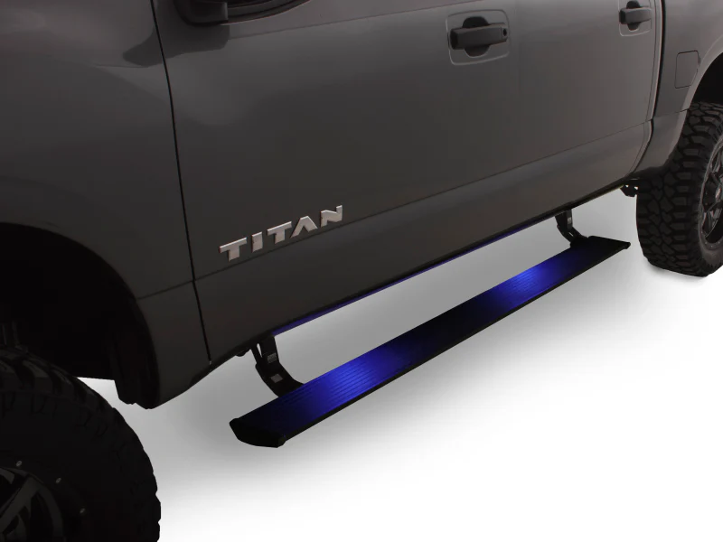 AMP Research 2016-2017 Nissan Titan / Titan XD PowerStep Plug N Play - Black - Image 3