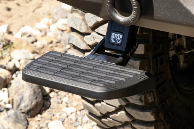 AMP Research 2018 Jeep Wrangler (JL) BedStep - Black - Image 2