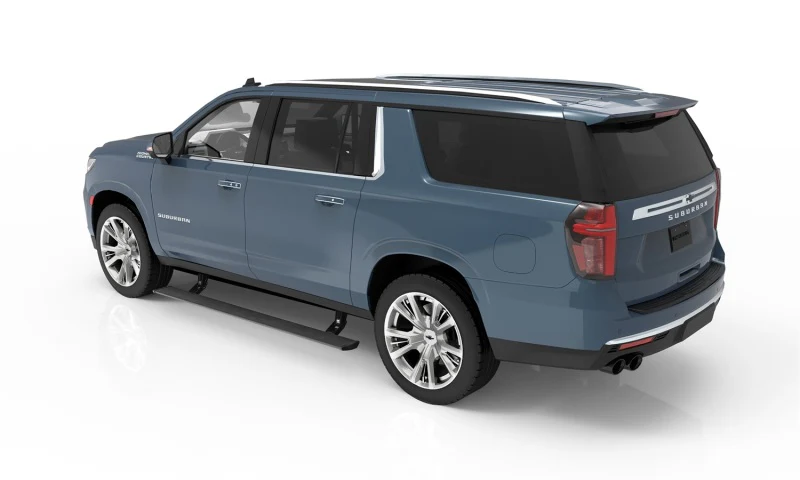 AMP Research 21-25 Chevrolet Suburban/Tahoe & Cadillac Escalade PowerStep - Black - Image 2