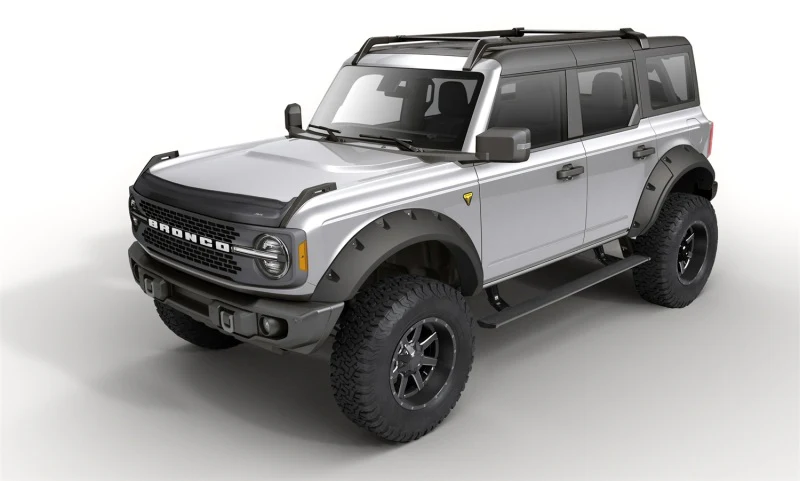 AMP Research 21-23 Ford Bronco (Excl. Raptor) / 19-22 Ford Ranger Powerstep Plug N Play - Black - Image 2