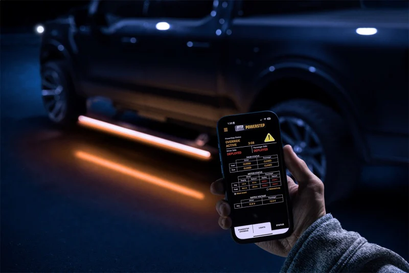 AMP Research 21-24 Ford F-150 SuperCrew PowerStep Vision - Image 5