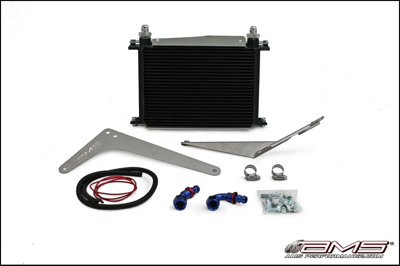 AMS Performance 08-15 Mitsubishi EVO X MR/Ralliart SST Transmission Oil Cooler Kit - Image 2