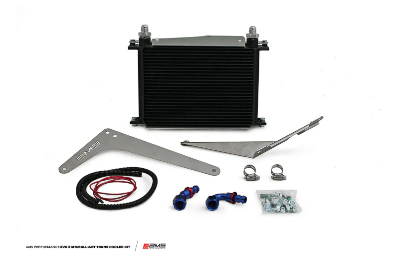 AMS Performance 08-15 Mitsubishi EVO X MR/Ralliart SST Transmission Oil Cooler Kit - Image 3