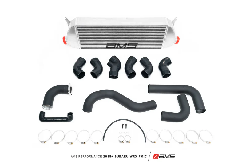 AMS Performance 2015+ Subaru WRX FA20 Front Mount Intercooler Kit w/o Bumper Beam - Image 3