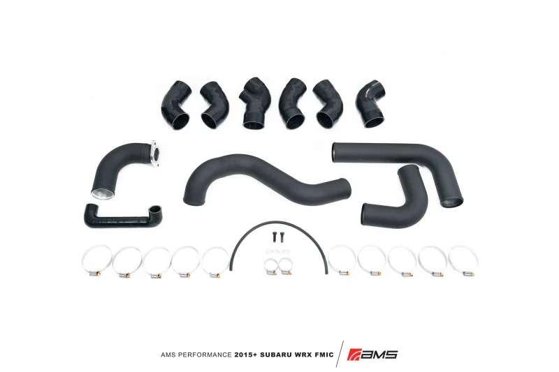 AMS Performance 2015+ Subaru WRX FA20 Front Mount Intercooler Kit w/o Bumper Beam - Image 4