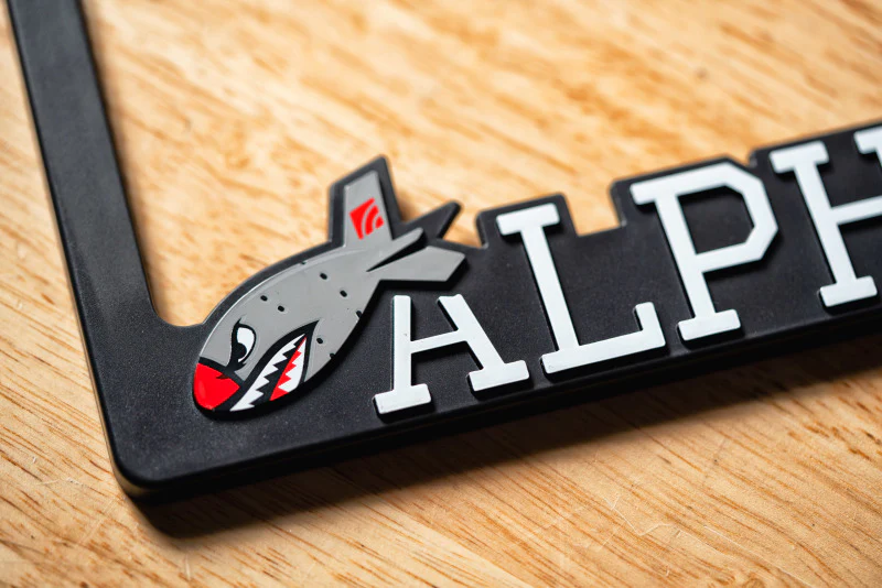 AMS Performance AMS / Alpha Army License Plate Frame - Image 3