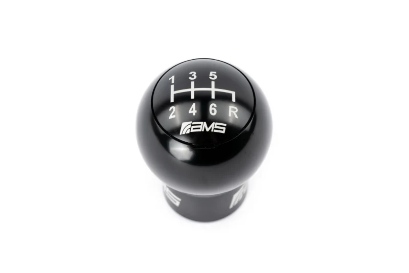 AMS Performance Subaru WRX/STi 6-Speed Billet Shift Knob (Incl Red, Black, & Gunmetal Cap) - Image 3