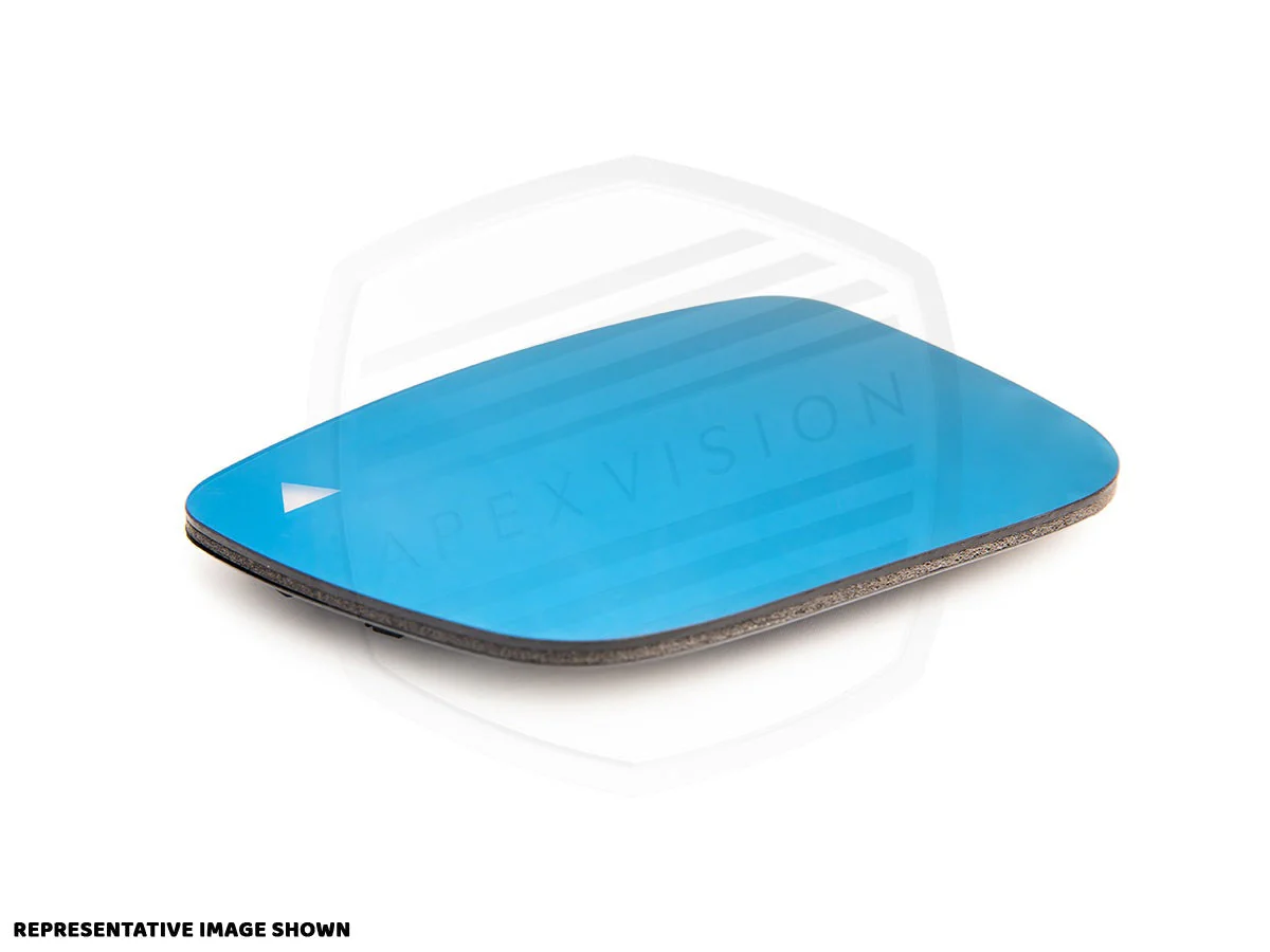 ApexVision Blue Tinted Side View Mirror Glass Set - E84 X1 - Image 3