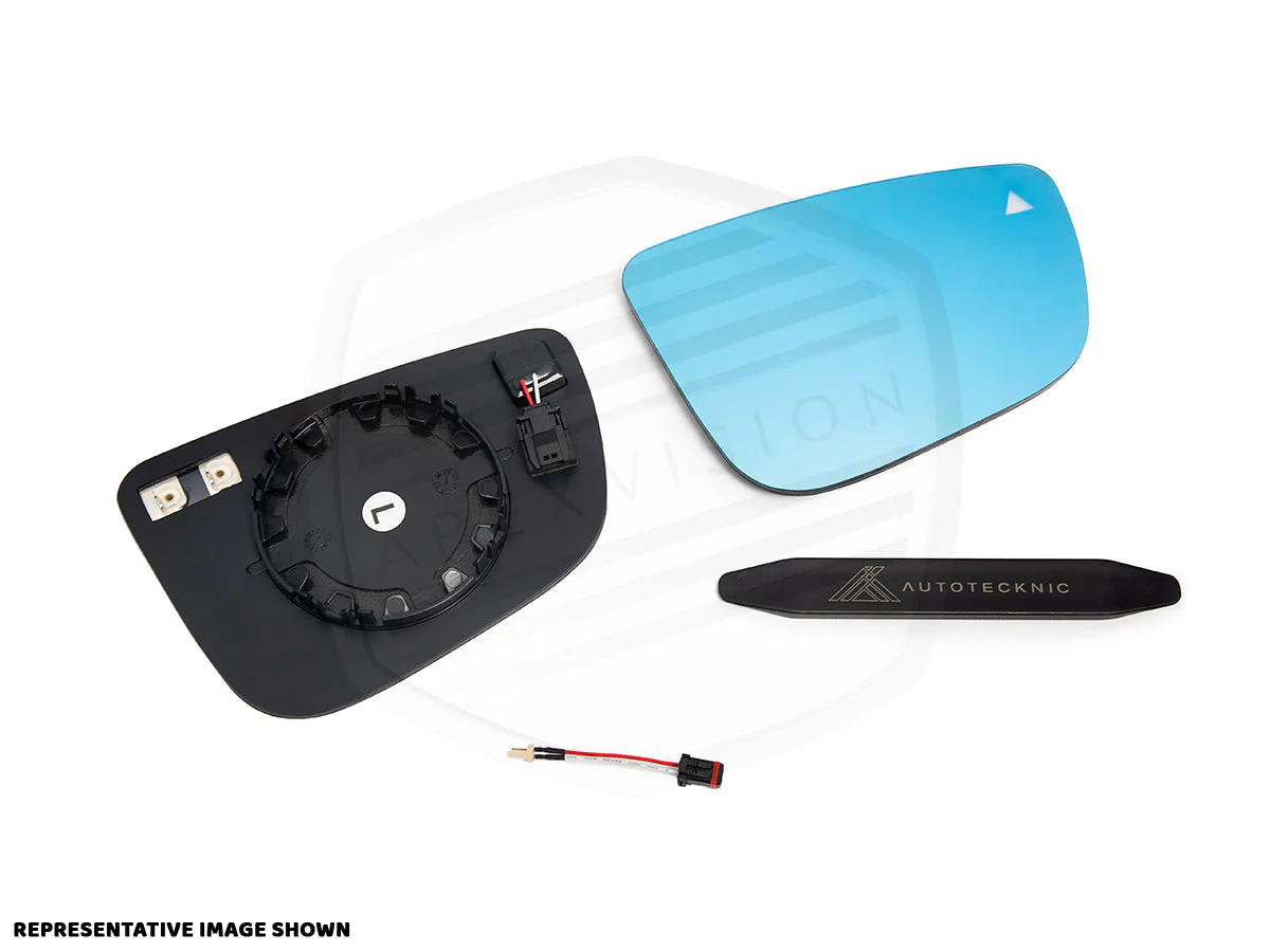 ApexVision Blue Tinted Side View Mirror Glass Set - F10 5-Series | F06/ F12/ F13 6-Series - Image 9