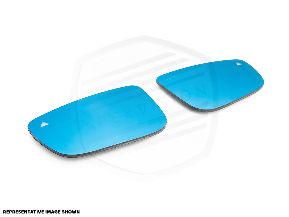 ApexVision Blue Tinted Side View Mirror Glass Set - Mercedes-Benz X167 GLS - Image 5