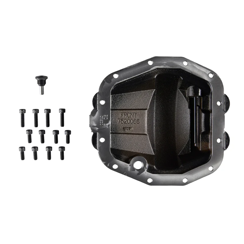 ARB Diff Cover Blk Jeep JL Rubicon Front - Image 3