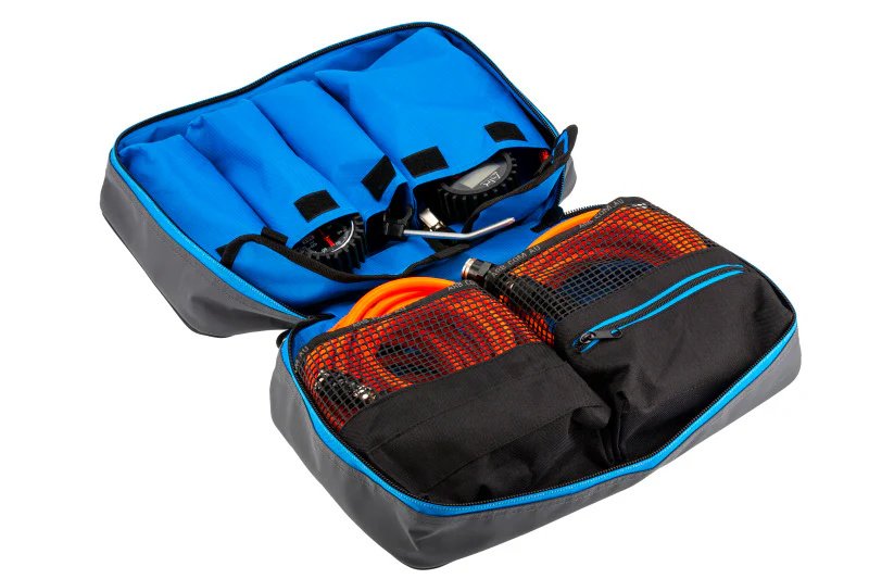 ARB Inflation Case Black Finish w/ Blue Highlights PVC Material Reflective Strips - Image 23