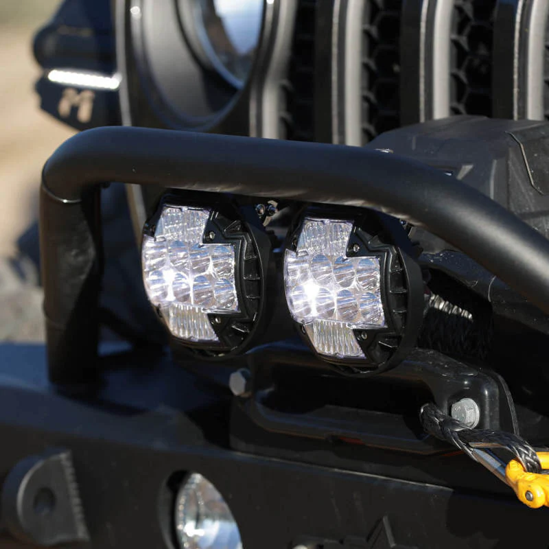 ARB Nacho 5.75in Offroad TM5 Combo White LED Light Set - Image 2