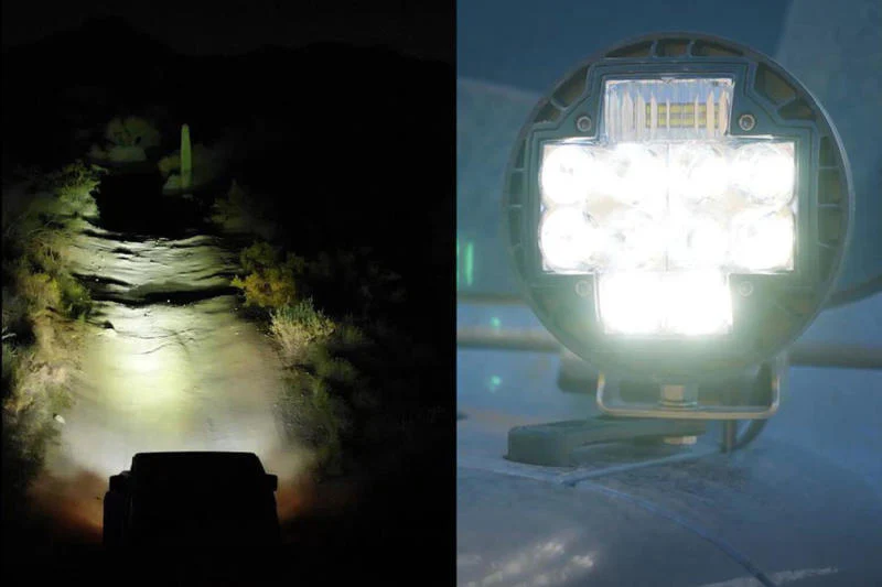 ARB Nacho 5.75in Offroad TM5 Combo White LED Light Set - Image 7