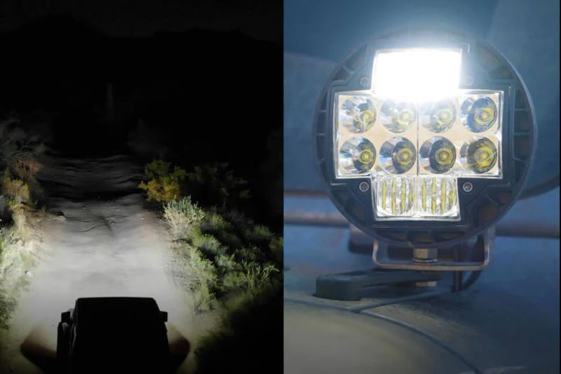 ARB Nacho 5.75in Offroad TM5 Combo White LED Light Set - Image 8