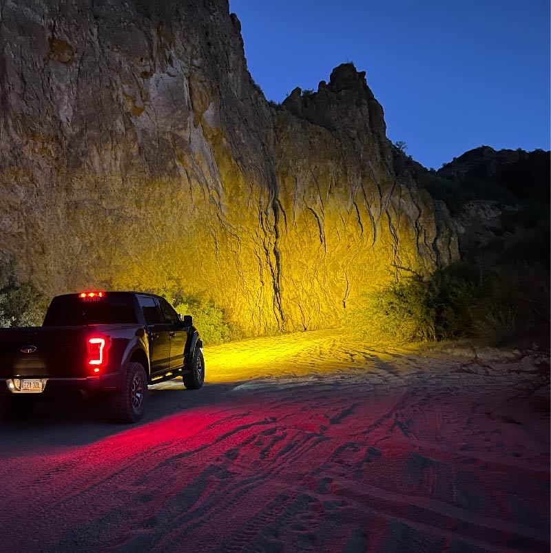 ARB NACHO Quatro Combo 4in. Offroad LED Light - Pair - Image 7