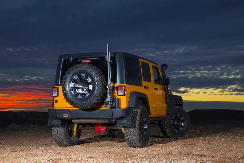 ARB Rear Bar Textured Blk Jk Jeep - Image 2