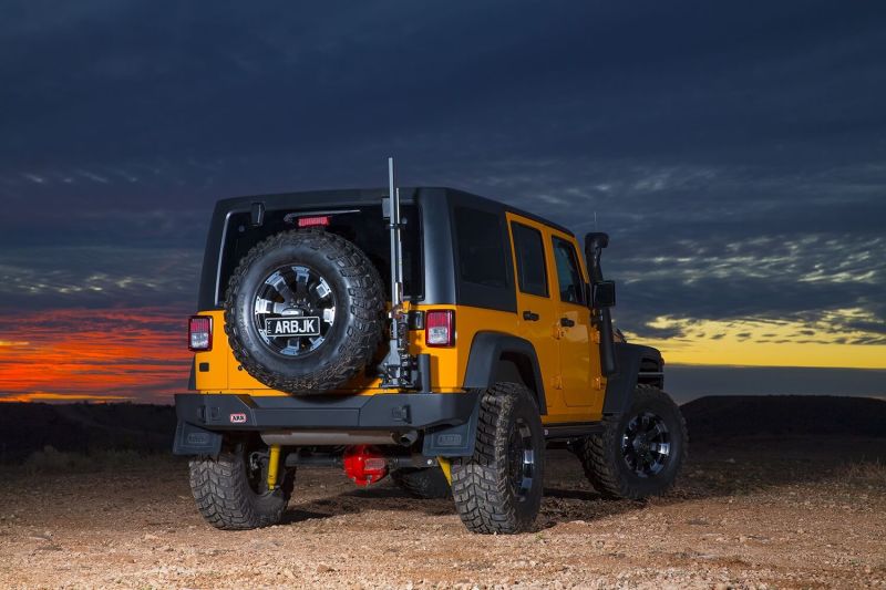 ARB Rear Bar Textured Blk Jk Jeep - Image 5