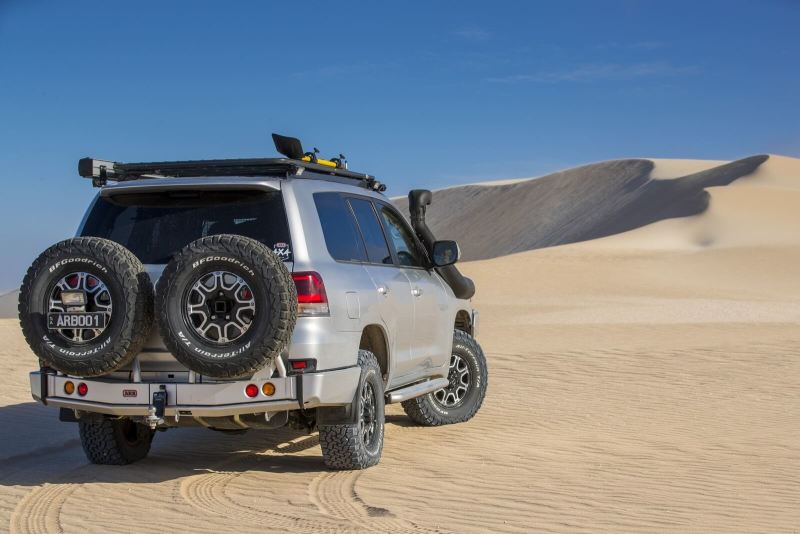 ARB W/Carrier ARB Rear Step Towbar Lhs Blk - Image 2