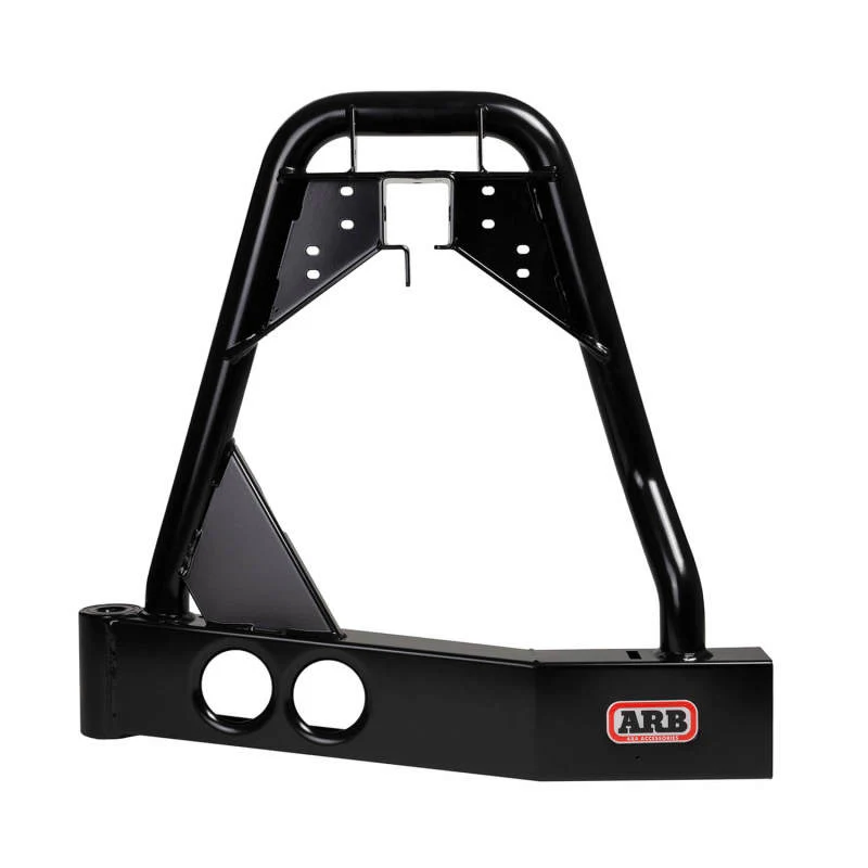 ARB W/Carrier Rear Step Towbar Lhs Blk 80 Series - Image 2