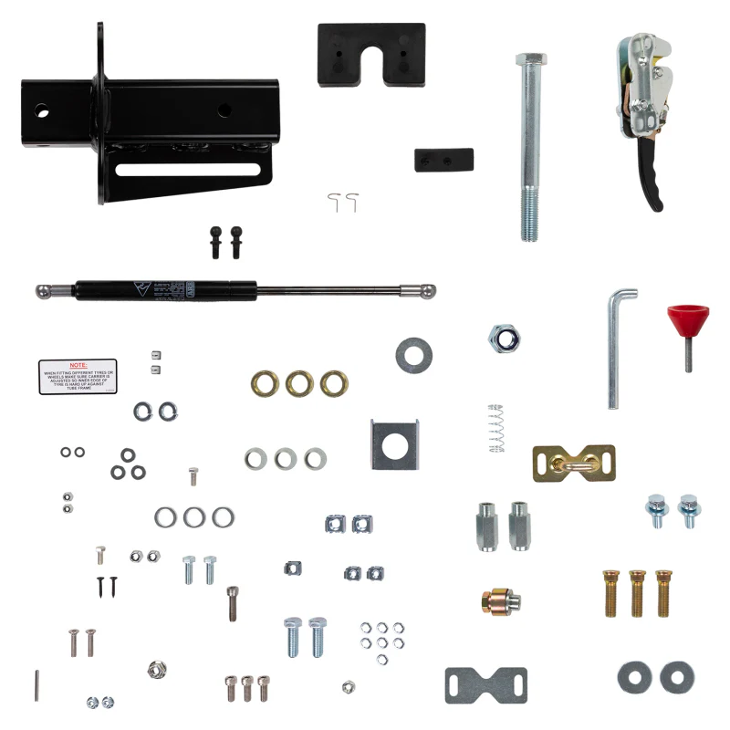 ARB W/Carrier Rear Step Towbar Lhs Blk 80 Series - Image 6