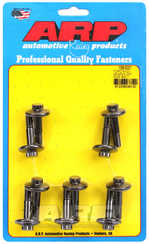 ARP Ford Modular V8 Main Cap-Side Bolt (Early Alum Block) M8 Main Bolt Kit