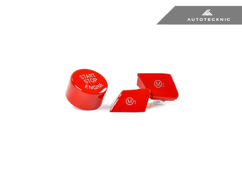 AutoTecknic Bright Red M1/ M2 Button Set - F87 M2 - Image 2