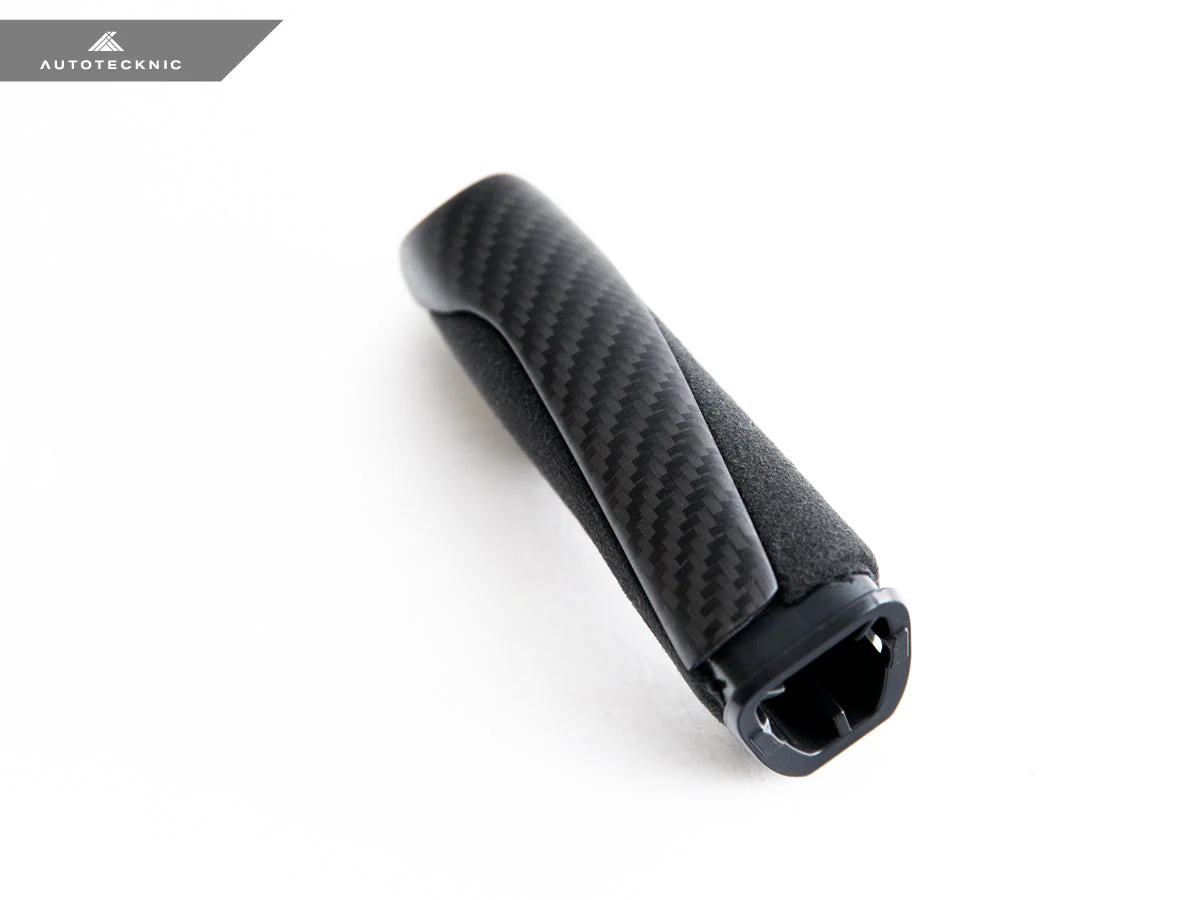 AutoTecknic Carbon Alcantara E-Brake Handle - BMW F-Chassis - Image 6
