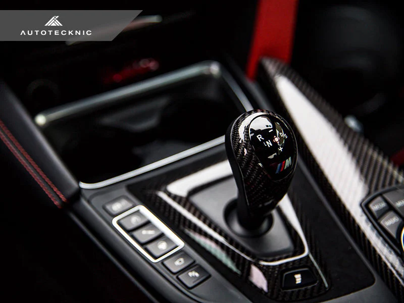 AutoTecknic Carbon Alcantara Shift Console Trim - F80 M3 | F82/ F83 M4 - Image 3