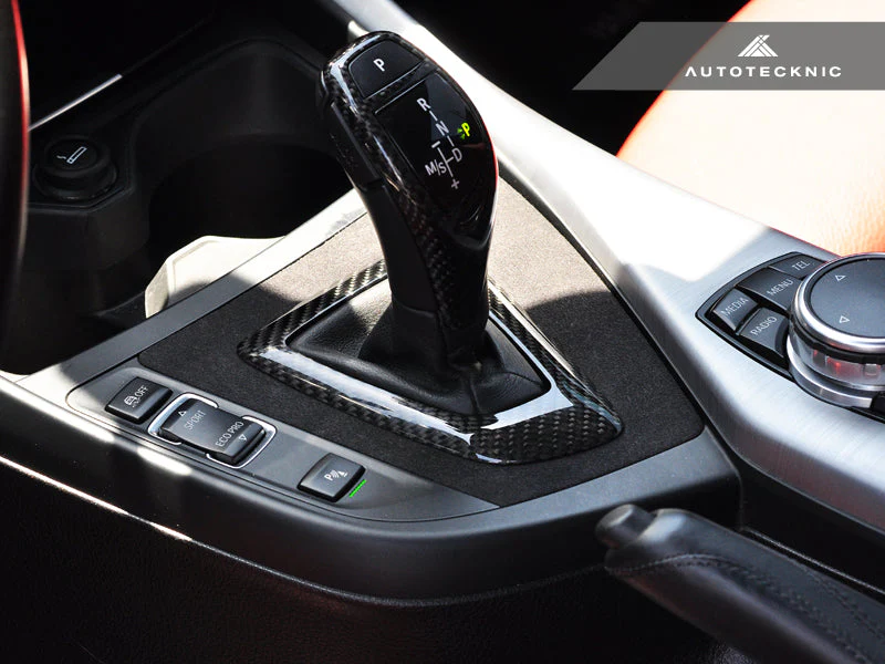 AutoTecknic Carbon Alcantara Shift Console Trim - F87 M2 | F20 1-Series | F22 2-Series - Image 2